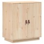 Aparador de madera maciza de pino 65,5x40x75 cm de , Aparadores - Ref: Foro24-820117, Precio: 124,15 €, Descuento: %