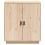 Aparador de madera maciza de pino 65,5x40x75 cm de , Aparadores - Ref: Foro24-820117, Precio: 124,15 €, Descuento: %