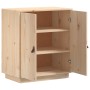Aparador de madera maciza de pino 65,5x40x75 cm de , Aparadores - Ref: Foro24-820117, Precio: 124,15 €, Descuento: %