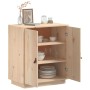 Aparador de madera maciza de pino 65,5x40x75 cm de , Aparadores - Ref: Foro24-820117, Precio: 124,15 €, Descuento: %