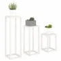 Set de bar 3 piezas madera maciza de pino blanco de , Soportes para macetas - Ref: Foro24-822268, Precio: 107,42 €, Descuento: %