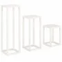 Set de bar 3 piezas madera maciza de pino blanco de , Soportes para macetas - Ref: Foro24-822268, Precio: 107,42 €, Descuento: %