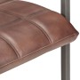 Silla voladiza comedor 2 uds cuero auténtico marrón envejecido de , Sillas de comedor - Ref: Foro24-321853, Precio: 284,20 €,...