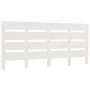 Cabecero madera maciza de pino blanco 120x3x80 cm de , Cabeceros y pies de cama - Ref: Foro24-821338, Precio: 52,09 €, Descue...