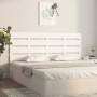 Cabecero madera maciza de pino blanco 120x3x80 cm de , Cabeceros y pies de cama - Ref: Foro24-821338, Precio: 52,90 €, Descue...