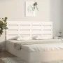 Cabecero madera maciza de pino blanco 120x3x80 cm de , Cabeceros y pies de cama - Ref: Foro24-821338, Precio: 52,09 €, Descue...