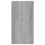 Mesa auxiliar madera contrachapada gris Sonoma 50x26x50 cm de , Mesas auxiliares - Ref: Foro24-826630, Precio: 32,40 €, Descu...