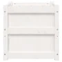 Jardinera madera maciza de pino blanco 50x50x50 cm de , Maceteros y jardineras - Ref: Foro24-837416, Precio: 61,54 €, Descuen...