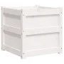 Jardinera madera maciza de pino blanco 50x50x50 cm de , Maceteros y jardineras - Ref: Foro24-837416, Precio: 61,54 €, Descuen...