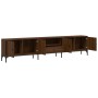 Mueble de TV cajón madera ingeniería roble marrón 200x25x44 cm de , Muebles TV - Ref: Foro24-838992, Precio: 150,42 €, Descue...