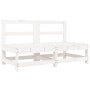 Juego de muebles de jardín 8 piezas madera maciza pino blanco de , Conjuntos de jardín - Ref: Foro24-3186453, Precio: 508,04 ...
