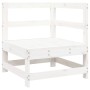 Juego de muebles de jardín 8 piezas madera maciza pino blanco de , Conjuntos de jardín - Ref: Foro24-3186453, Precio: 508,04 ...