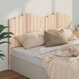 Cabecero de cama madera maciza de pino 186x4x110 cm de , Cabeceros y pies de cama - Ref: Foro24-818485, Precio: 81,71 €, Desc...