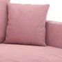 Sofá de 3 plazas terciopelo rosa 180 cm de , Sofás - Ref: Foro24-359316, Precio: 326,58 €, Descuento: %