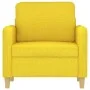 Hellgelber Stoffsessel 60 cm von , Sofas - Ref: Foro24-359467, Preis: 142,72 €, Rabatt: %
