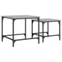 Mesas de centro apilables 2 pzas madera ingeniería gris Sonoma de , Mesas de centro - Ref: Foro24-838921, Precio: 45,67 €, De...