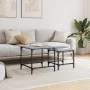 Mesas de centro apilables 2 pzas madera ingeniería gris Sonoma de , Mesas de centro - Ref: Foro24-838921, Precio: 45,67 €, De...