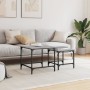 Mesas de centro apilables 2 pzas madera ingeniería gris Sonoma de , Mesas de centro - Ref: Foro24-838921, Precio: 46,05 €, De...