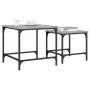 Mesas de centro apilables 2 pzas madera ingeniería gris Sonoma de , Mesas de centro - Ref: Foro24-838921, Precio: 45,67 €, De...
