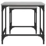 Mesas de centro apilables 2 pzas madera ingeniería gris Sonoma de , Mesas de centro - Ref: Foro24-838921, Precio: 45,67 €, De...