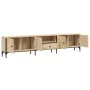 Mueble de TV cajón madera ingeniería roble Sonoma 200x25x44 cm de , Muebles TV - Ref: Foro24-838989, Precio: 110,29 €, Descue...