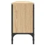 Mueble de TV cajón madera ingeniería roble Sonoma 200x25x44 cm de , Muebles TV - Ref: Foro24-838989, Precio: 110,29 €, Descue...