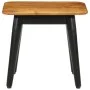 Mesa de centro hierro y madera maciza de mango 45x45x40 cm de , Mesas de centro - Ref: Foro24-356975, Precio: 57,92 €, Descue...