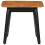 Mesa de centro hierro y madera maciza de mango 45x45x40 cm de , Mesas de centro - Ref: Foro24-356975, Precio: 57,92 €, Descue...