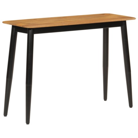 Mesa consola madera maciza de mango y hierro 110x40x76 cm de , Mesas auxiliares - Ref: Foro24-356977, Precio: 107,47 €, Descu...