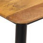 Mesa consola madera maciza de mango y hierro 110x40x76 cm de , Mesas auxiliares - Ref: Foro24-356977, Precio: 107,47 €, Descu...