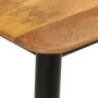 Mesa consola madera maciza de mango y hierro 110x40x76 cm de , Mesas auxiliares - Ref: Foro24-356977, Precio: 106,47 €, Descu...