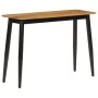 Mesa consola madera maciza de mango y hierro 110x40x76 cm de , Mesas auxiliares - Ref: Foro24-356977, Precio: 106,47 €, Descu...