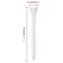 Tees de golf 1000 unidades 54 mm bambú blanco de , Tees de golf - Ref: Foro24-94433, Precio: 20,52 €, Descuento: %