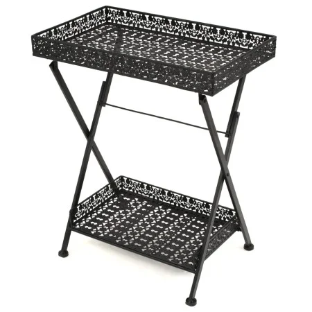 Vintage style metal folding coffee table 58x35x72 cm black by vidaXL, Side tables - Ref: Foro24-245941, Price: 81,02 €, Disco...