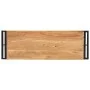 Solid acacia wood console table 90x30x75 cm by , Side tables - Ref: Foro24-321097, Price: 120,72 €, Discount: %