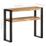 Mesa consola de madera maciza de acacia 90x30x75 cm de , Mesas auxiliares - Ref: Foro24-321097, Precio: 123,02 €, Descuento: %