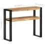 Solid acacia wood console table 90x30x75 cm by , Side tables - Ref: Foro24-321097, Price: 120,72 €, Discount: %