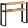 Mesa consola de madera maciza de acacia 90x30x75 cm de , Mesas auxiliares - Ref: Foro24-321097, Precio: 123,02 €, Descuento: %