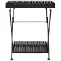 Vintage style metal folding coffee table 58x35x72 cm black by vidaXL, Side tables - Ref: Foro24-245941, Price: 81,02 €, Disco...