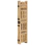 Biombo 5 paneles tallado a mano madera maciza mango 200x165 cm de , Divisores de ambientes - Ref: Foro24-285317, Precio: 318,...