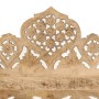 Biombo 5 paneles tallado a mano madera maciza mango 200x165 cm de , Divisores de ambientes - Ref: Foro24-285317, Precio: 318,...