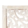 Biombo 3 paneles tallado a mano madera mango blanco 120x165 cm de , Divisores de ambientes - Ref: Foro24-285336, Precio: 196,...