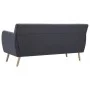 Sofá de 3 plazas tapizado de tela gris oscuro 172x70x82 cm by vidaXL, Sofas - Ref: Foro24-247125, Price: 454,92 €, Discount: %