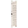 Biombo 4 paneles tallado a mano madera mango blanco 160x165 cm de , Divisores de ambientes - Ref: Foro24-285319, Precio: 234,...