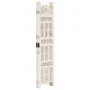 Biombo 4 paneles tallado a mano madera mango blanco 160x165 cm de , Divisores de ambientes - Ref: Foro24-285319, Precio: 207,...