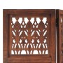Biombo 5 paneles tallado a mano madera mango marrón 200x165 cm de , Divisores de ambientes - Ref: Foro24-285335, Precio: 352,...