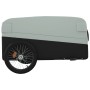 Remolque para bicicleta hierro negro y gris 45 kg de , Remolques para bicicletas - Ref: Foro24-94049, Precio: 91,15 €, Descue...