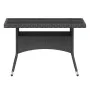 Set comedor jardín 5 pzas ratán sintético vidrio templado negro de , Conjuntos de jardín - Ref: Foro24-3058354, Precio: 552,9...