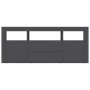 Mueble para TV madera contrachapada gris 120x30x50 cm de , Muebles TV - Ref: Foro24-801816, Precio: 95,26 €, Descuento: %