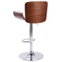 Taburete de cocina cuero sintético blanco de , Taburetes de cocina - Ref: Foro24-287376, Precio: 155,79 €, Descuento: %